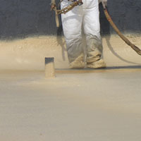 seamless, protective Topeka foam roofing